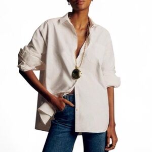 Sezane Max Shirt in White